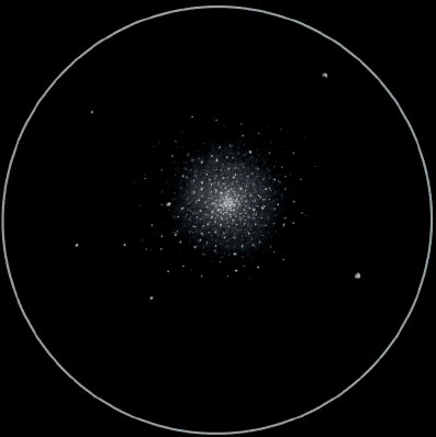 M15 à l'oeil nu